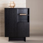Meuble de rangement Tyra - Noir