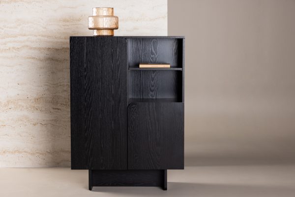 Meuble de rangement Tyra - Noir