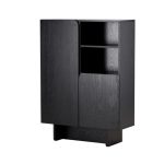 Meuble de rangement Tyra - Noir