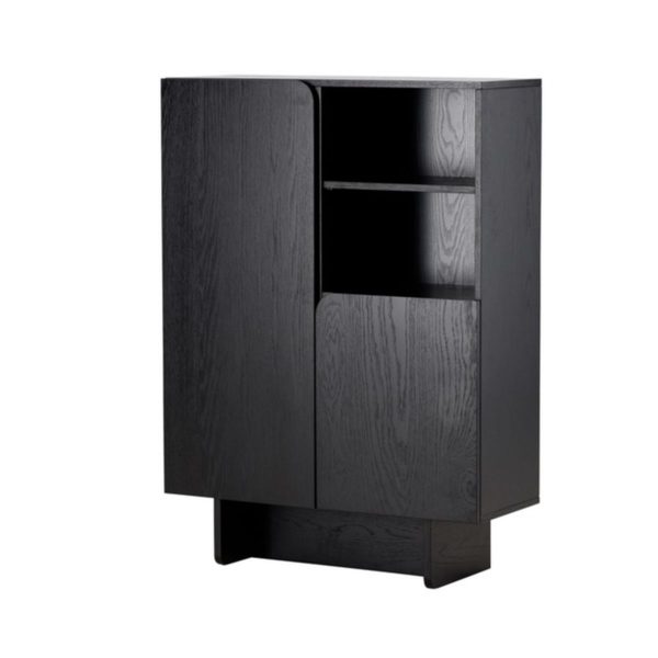 Meuble de rangement Tyra - Noir