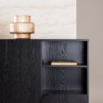Meuble de rangement Tyra - Noir