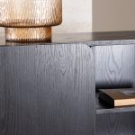 Meuble de rangement Tyra - Noir