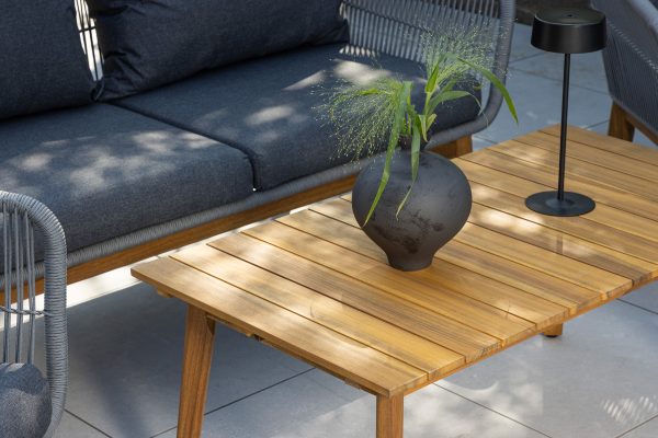 Salon de jardin Cherbourg - Gris
