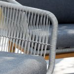 Salon de jardin Cherbourg - Gris