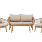 Salon de jardin Cherbourg - Beige