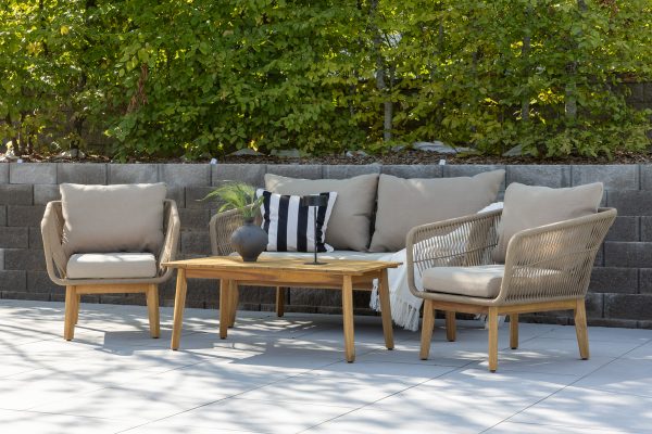 Salon de jardin Cherbourg - Beige