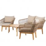 Salon de jardin Cherbourg - Beige
