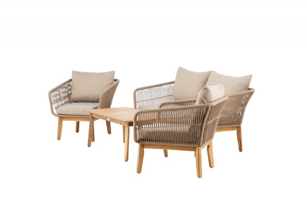 Salon de jardin Cherbourg - Beige
