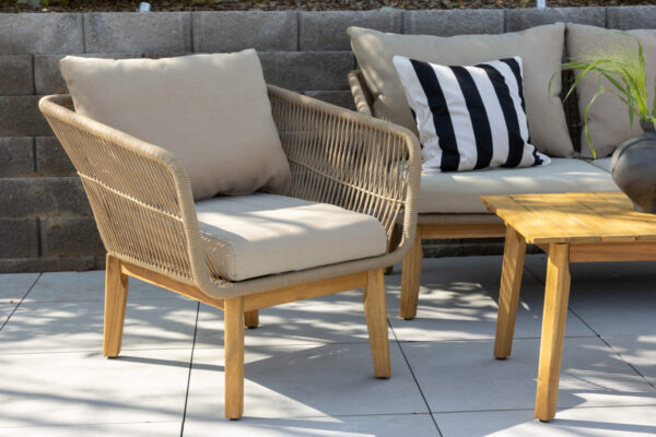 Salon de jardin Cherbourg - Beige