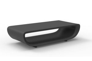 Table basse Bum Bum en polyéthylène design extérieur pour terrasse et jardin
