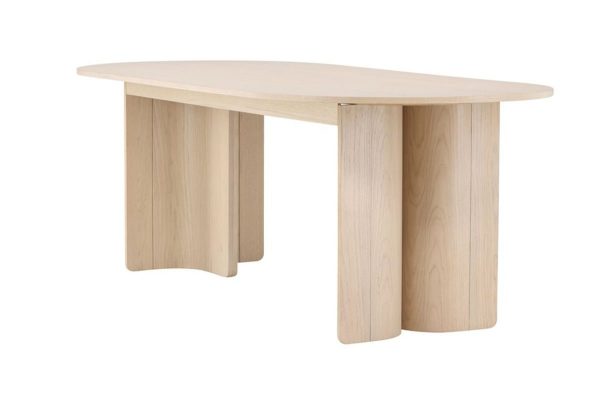 Table de salle à manger ovale Tyra