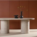 Table ovale Alba 200 cm – Table à manger 6 places