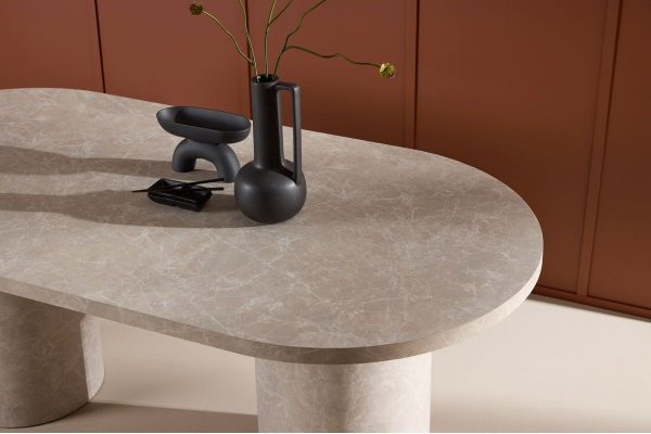 Table ovale Alba 200 cm – Table à manger 6 places