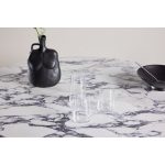 Table ronde de salle à manger Telma 120 cm - Plateau gris