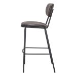Tabouret de bar Nao - Noir