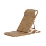 Transat Eloi pliable aspect rotin naturel