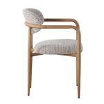 Chaise grise Sake - Lot de 2