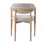 Chaise grise Sake - Lot de 2