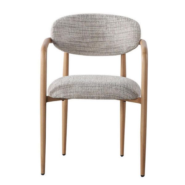 Chaise grise Sake - Lot de 2