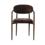 Chaise marron Sake - Lot de 2