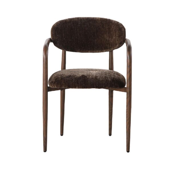 Chaise marron Sake - Lot de 2