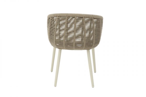 Fauteuil de repas extérieur sable Porto