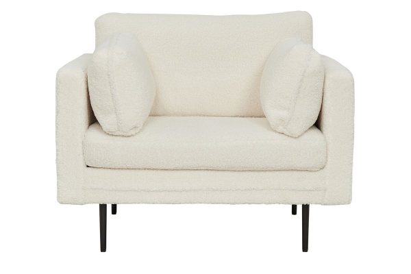 Fauteuil de salon Bosco blanc teddy esprit rotin home (6) Fauteuil de salon Bosco blanc teddy