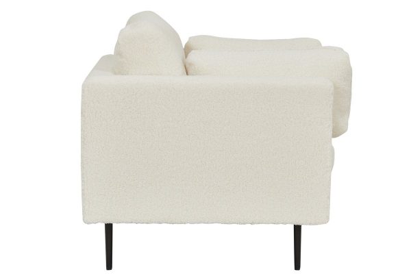 Fauteuil de salon Bosco blanc teddy esprit rotin home (8) Fauteuil de salon Bosco blanc teddy