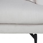 Fauteuil de salon beige Soren