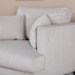 Fauteuil de salon beige Soren