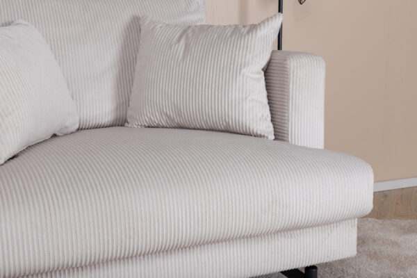 Fauteuil de salon beige Soren