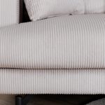 Fauteuil de salon beige Soren