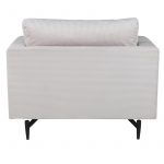 Fauteuil de salon beige Soren