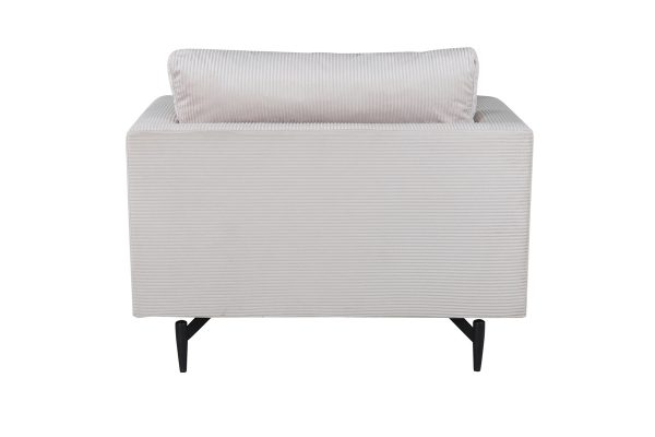 Fauteuil de salon beige Soren