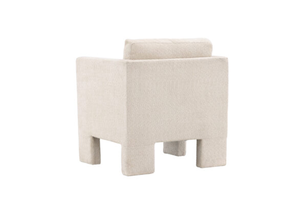 Fauteuil de salon blanc Raids