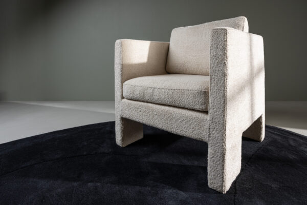 Fauteuil de salon blanc Raids