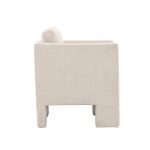 Fauteuil de salon blanc Raids