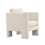 Fauteuil de salon blanc Raids