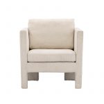 Fauteuil de salon blanc Raids