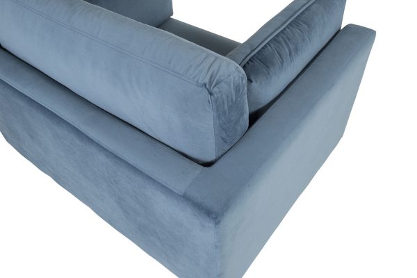Fauteuil de salon bleu Bosco esprit rotin home (6) Fauteuil de salon bleu Bosco