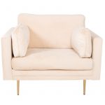 Fauteuil de salon crème Bosco esprit rotin home (6) Fauteuil de salon crème Bosco