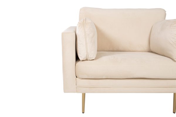 Fauteuil de salon crème Bosco esprit rotin home (7) Fauteuil de salon crème Bosco