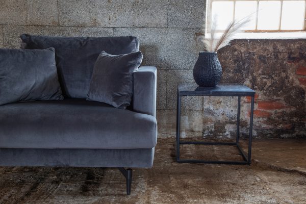 Fauteuil de salon gris Soren esprit rotin home (3) Fauteuil de salon gris Soren