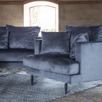 Fauteuil de salon gris Soren esprit rotin home (5) Fauteuil de salon gris Soren