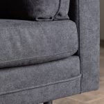 Fauteuil de salon noir Bosco esprit rotin home (4) Fauteuil de salon noir Bosco