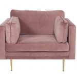 Fauteuil de salon rose Bosco esprit rotin home (7) Fauteuil de salon rose Bosco