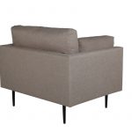 Fauteuil de salon taupe Bosco esprit rotin home (10) Fauteuil de salon taupe Bosco