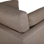 Fauteuil de salon taupe Bosco esprit rotin home (12) Fauteuil de salon taupe Bosco