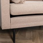 Fauteuil de salon taupe Bosco esprit rotin home (6) Fauteuil de salon taupe Bosco