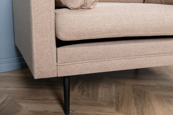 Fauteuil de salon taupe Bosco esprit rotin home (6) Fauteuil de salon taupe Bosco